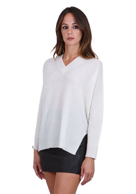 Maglia scollo a V in cashmere ALYSI | Maglie | 254442-A4034LT