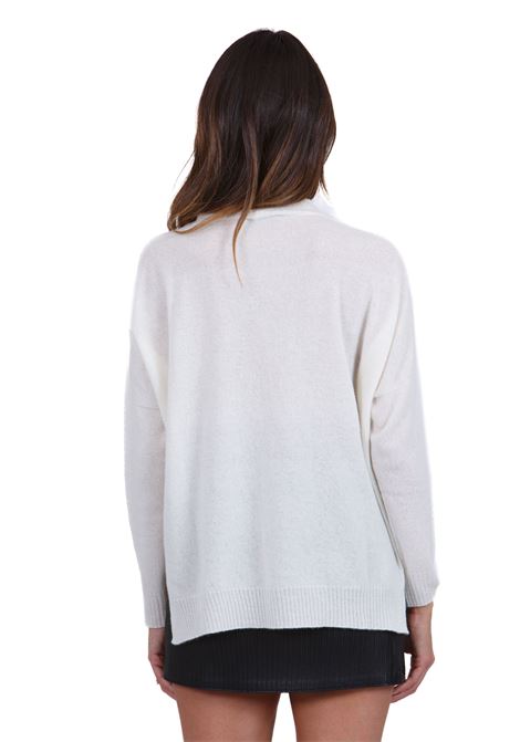 Maglia scollo a V in cashmere ALYSI | Maglie | 254442-A4034LT