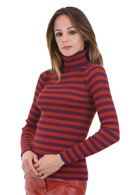 Dolcevita a coste rigato JUCCA | Maglie | J4051007/121019