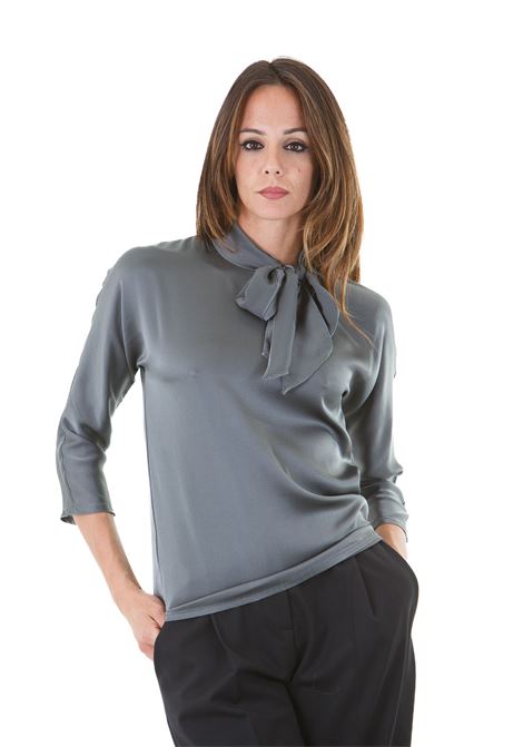 Blusa in raso con fiocco JUCCA | Top | J40520230/L/03123