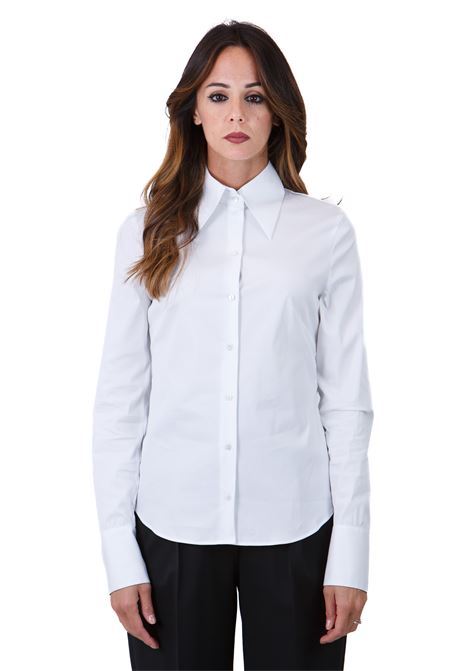 Giaia camicia slim con collo grande a punta XACUS | Camicie | GAIA-7154-15125001